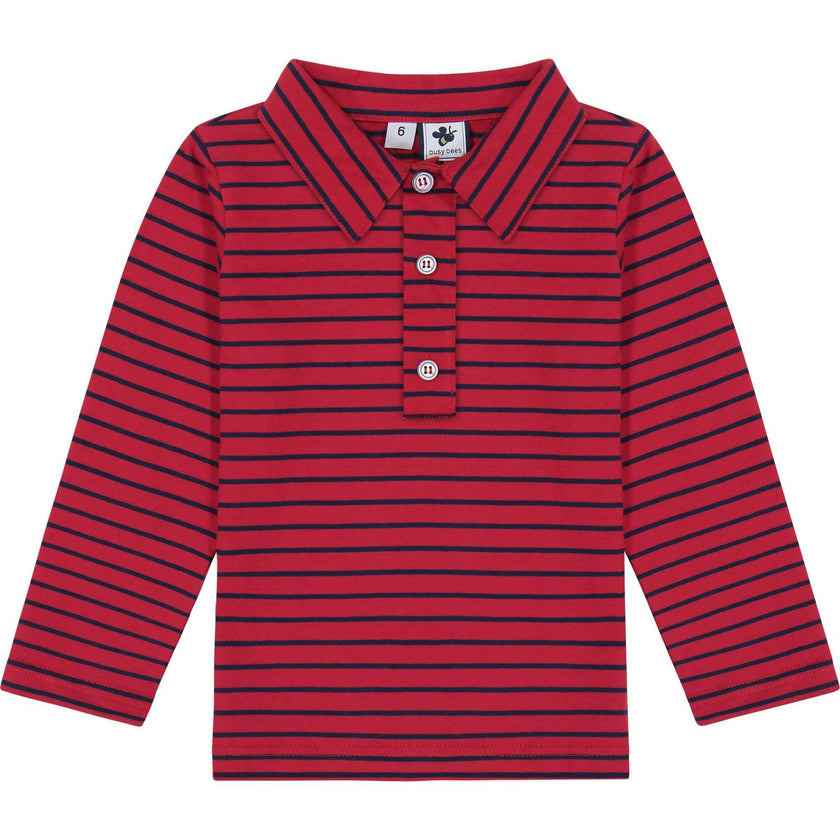 Busy Bees Polo, Red
