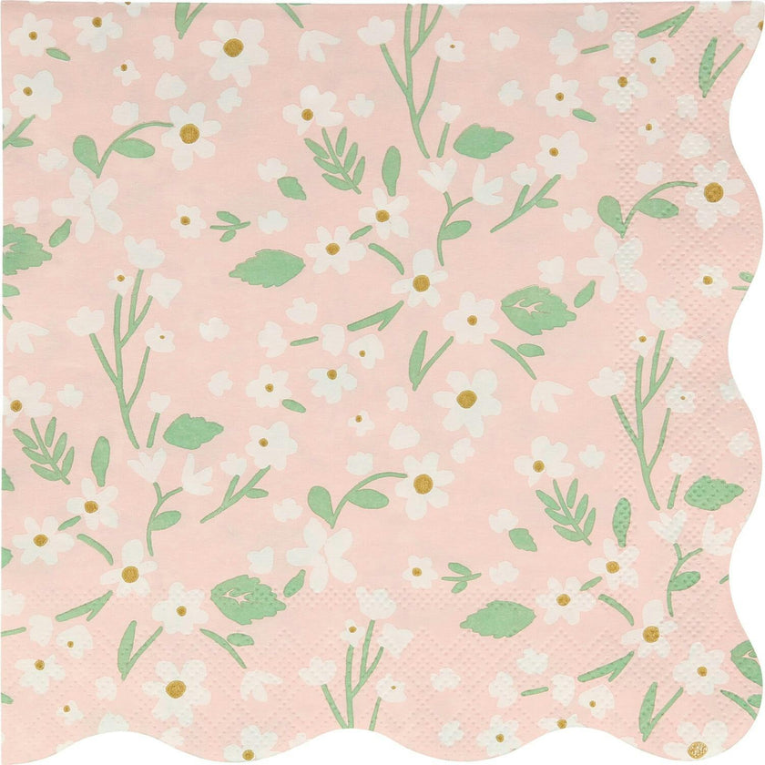 Set of 20 Ditsy Floral Large Napkins