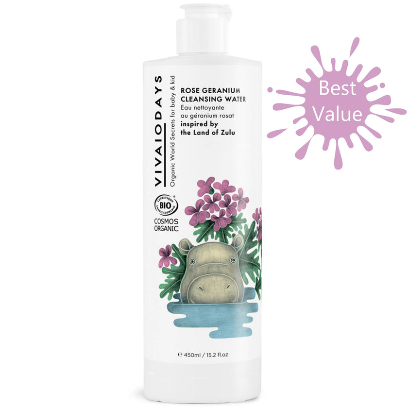 Rose Geranium Cleansing Water 15.2 fl.oz. / 450ml