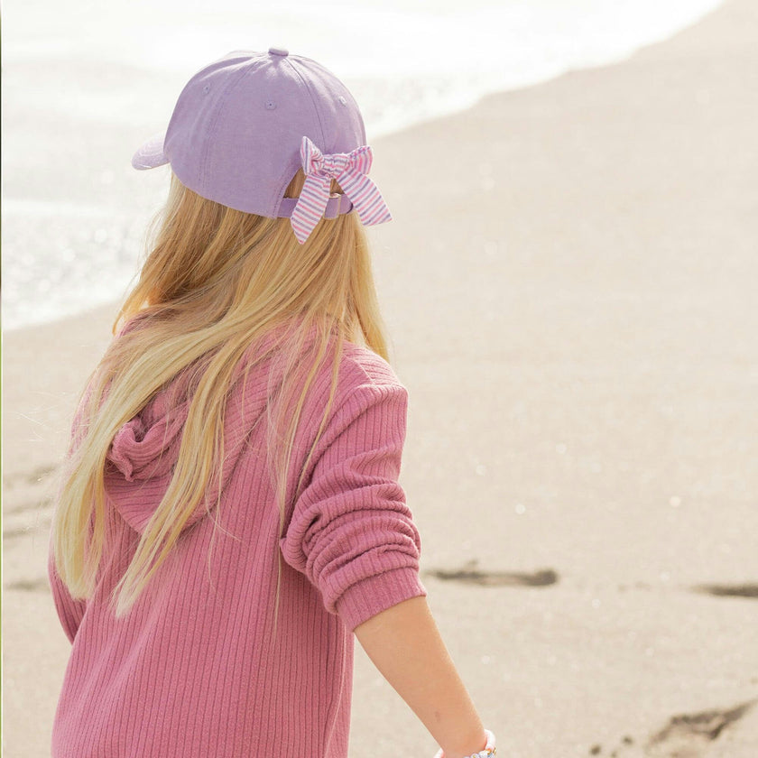 Rainbow Unicorn Bow Baseball Hat