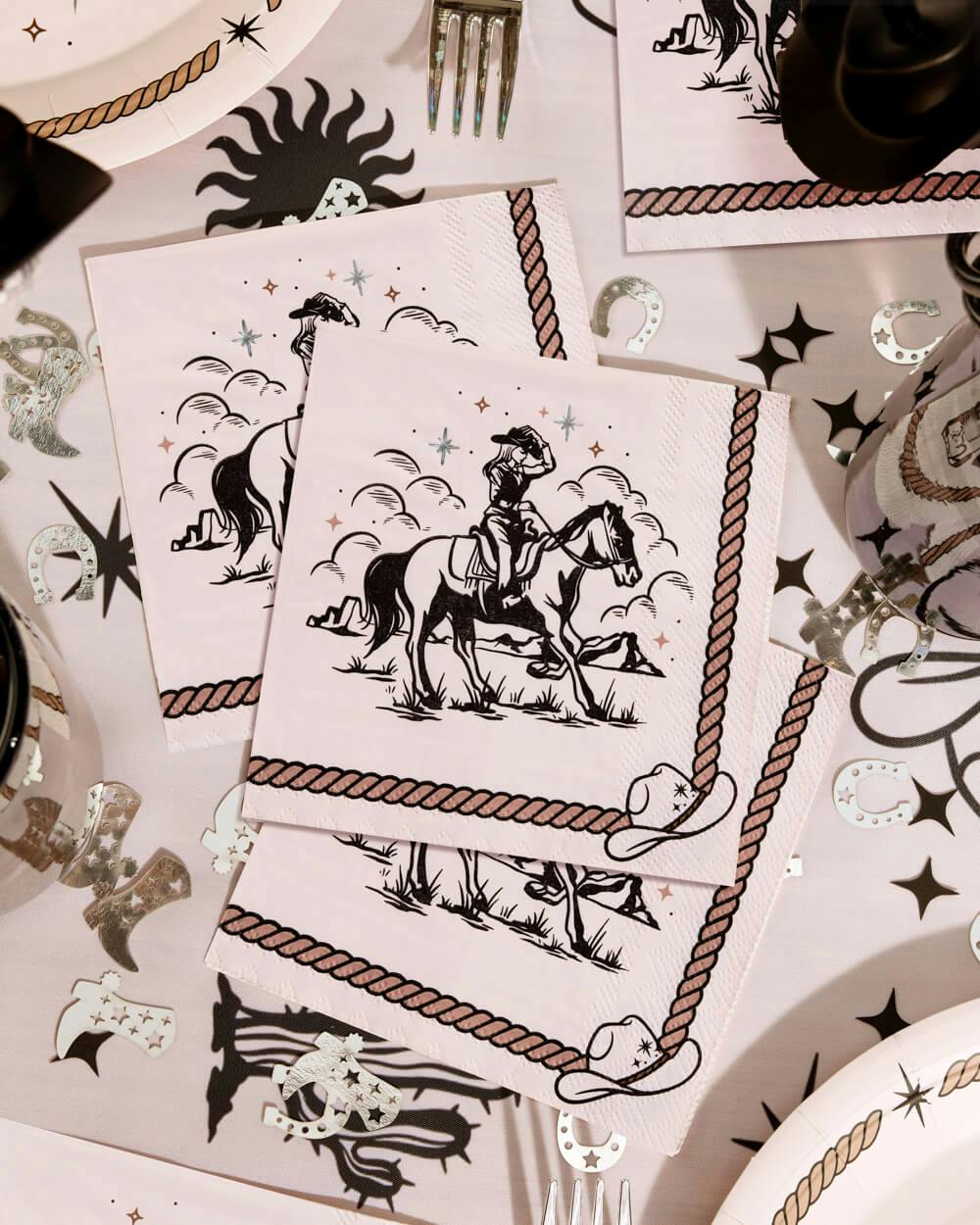 Texas Hold 'Em Napkins - 25 paper napkins