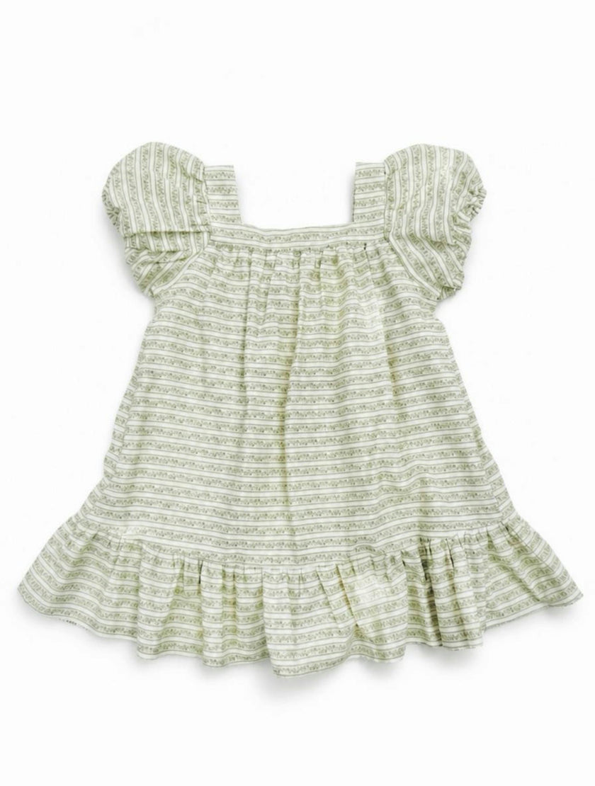 The Weekend Dress | Blush Vine Stripe