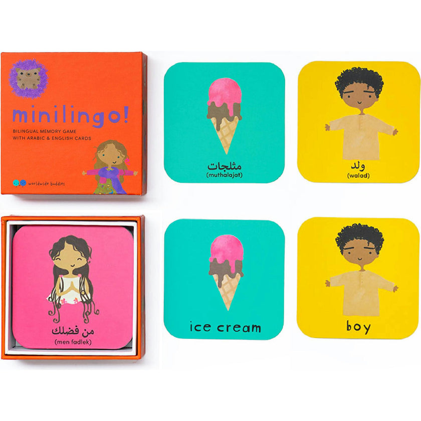 Minilingo, Arabic/English Flashcards