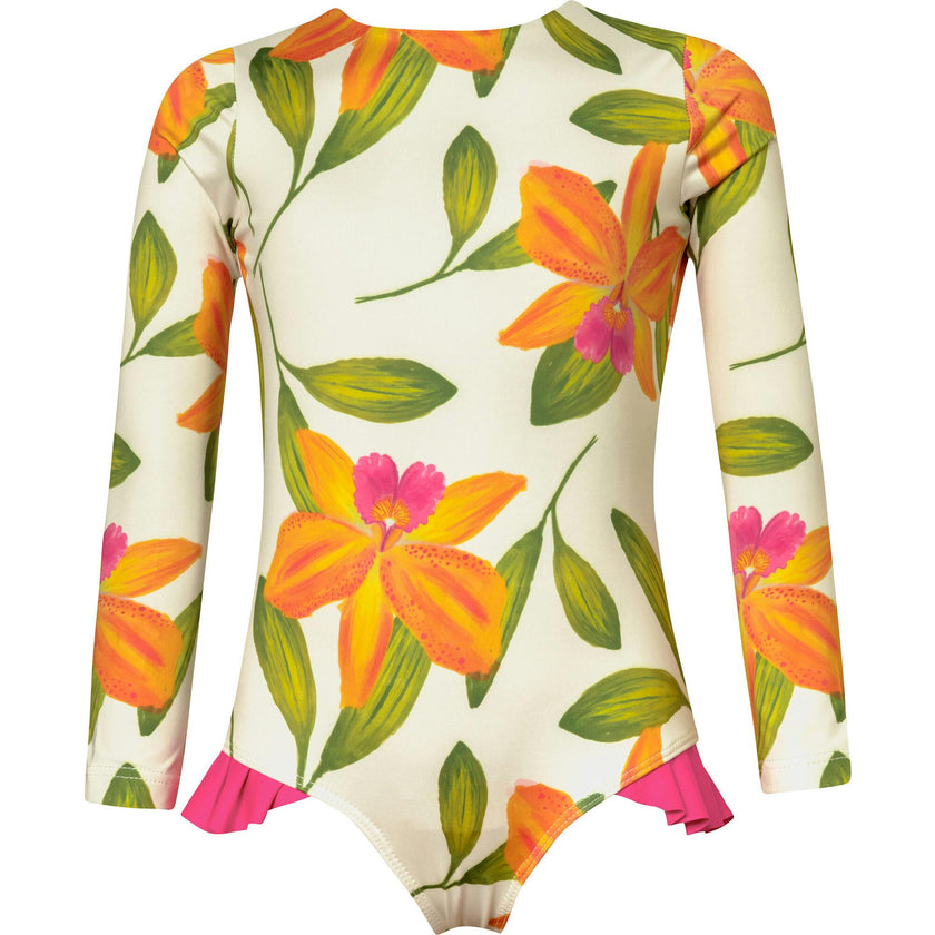 ORQUIDEAS NARANJA - KNOT LONGSLEEVE