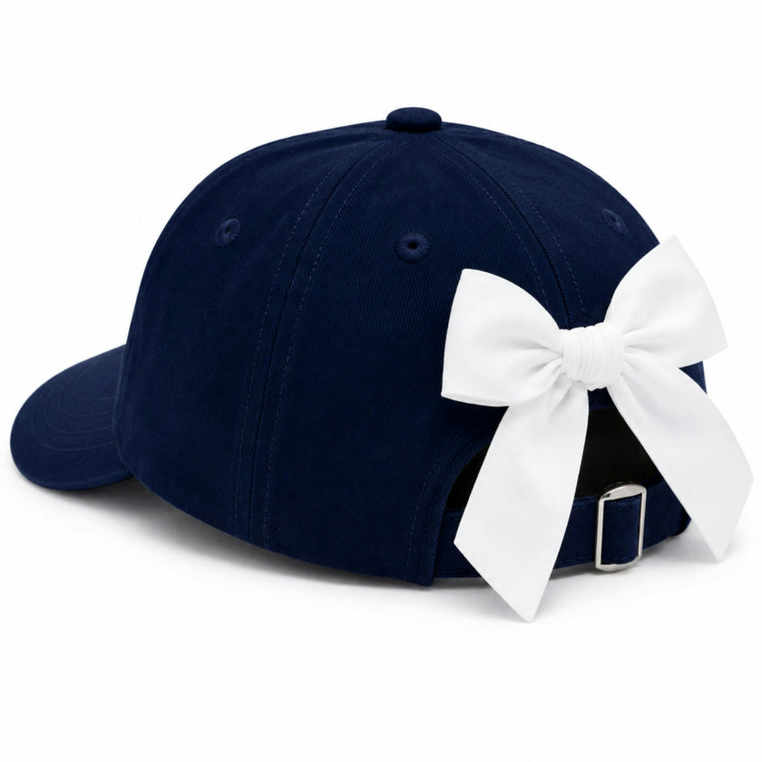 Adult Game Day Bow Baseball Hat