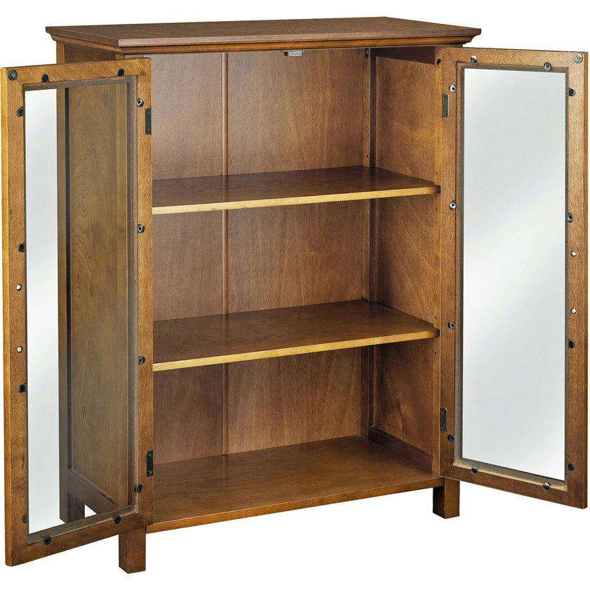 Avery Wooden 2 Door Floor Cabinet with Storage