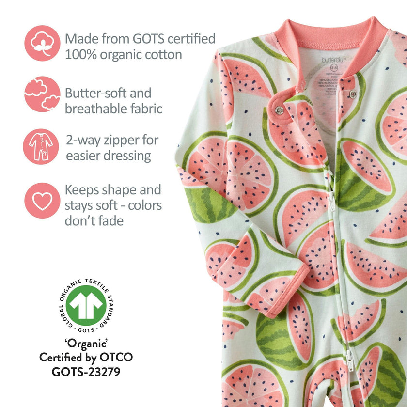 SHADOW Sleep & Play Baby Pajamas for Boys & Girls