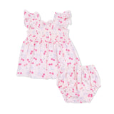 Sweet Bow Cherries - Baby Doll Tunic and Bloomer Set