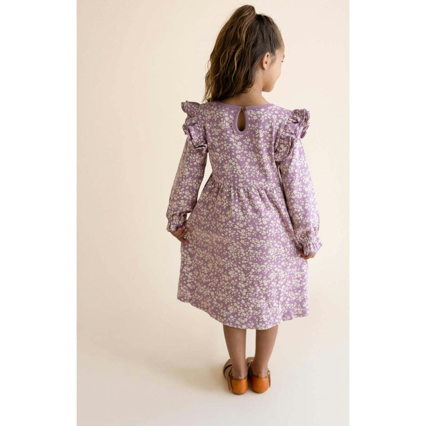 Organic Ruffle Sleeve Dress
