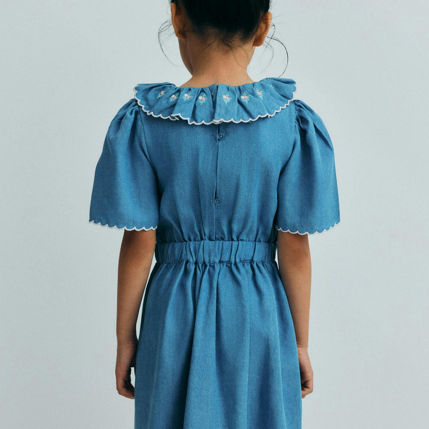 Menta Dress Light Blue Chambre