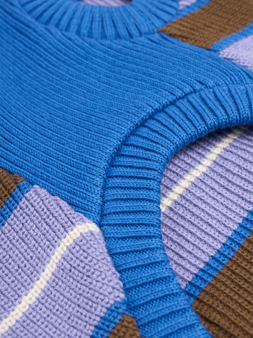 dog sweater - kopenhagen stripes
