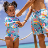 Sustainable Comfort Lined Drawstring Swim Short