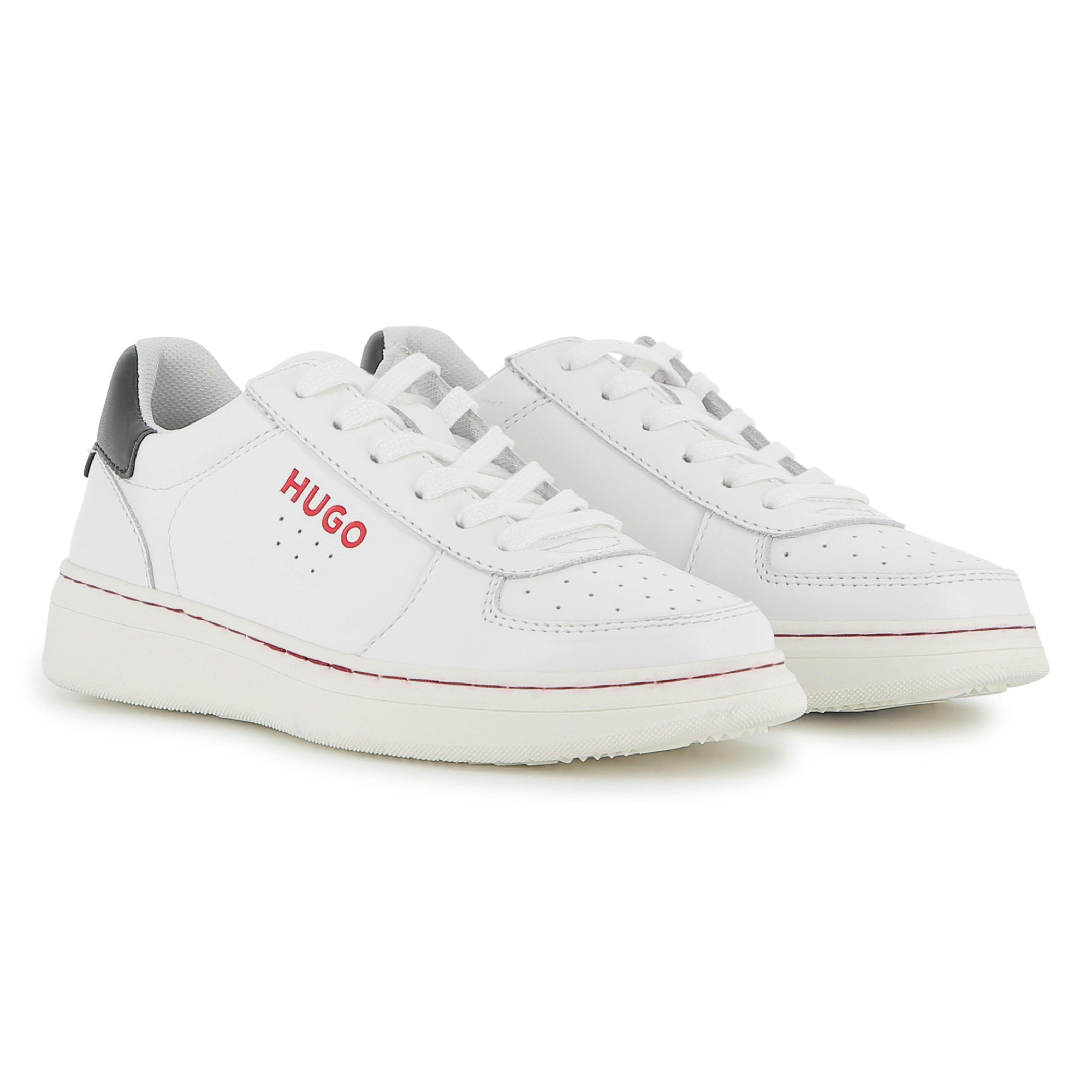 White Leather Sneakers