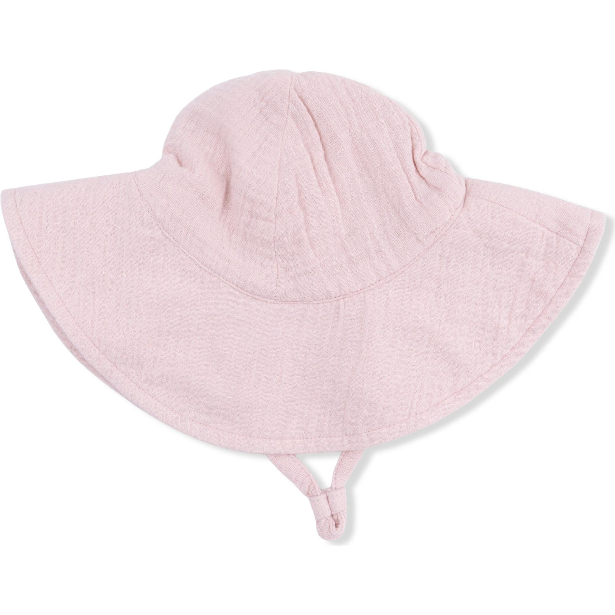 Solid Muslin Lotus - Wide Brim Sun Hat