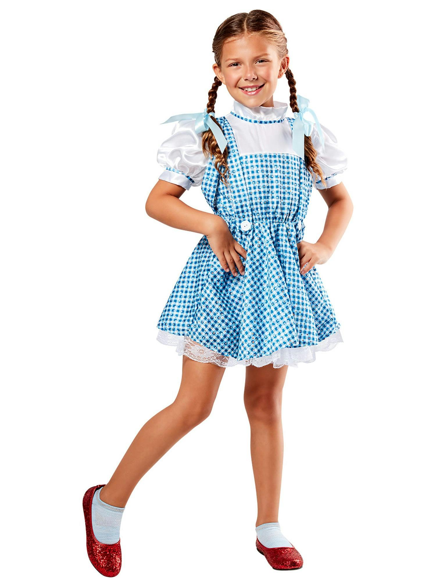 Girls' Sparkling Wizard of Oz Dorothy Costume