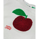 Recycled Cotton Apple Baby Sweatshirt