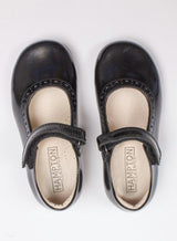 Hampton Classics Katherine School Shoes in Black