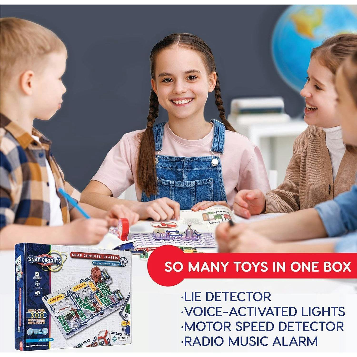 Elenco Snap Circuits SC-300 STEM Science Electronics Kit