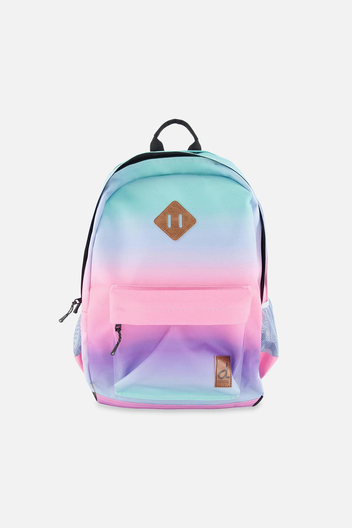 Little Girl Gradient Practical Spacious Organized Backpack