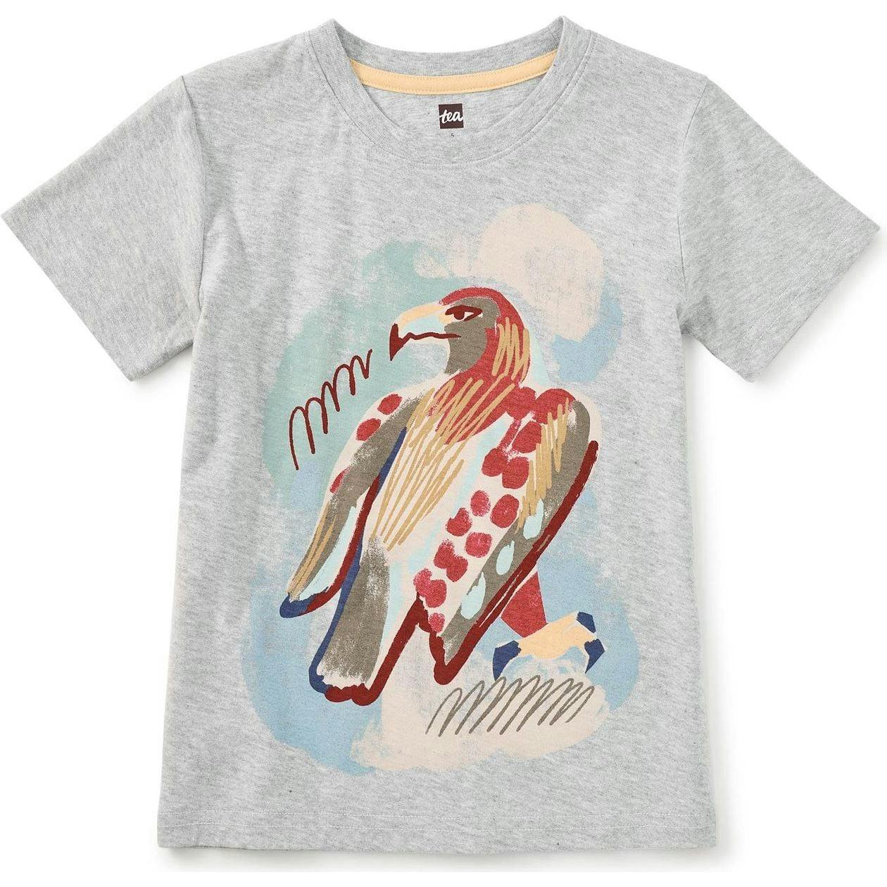 Golden Eagle Graphic Tee, Grey