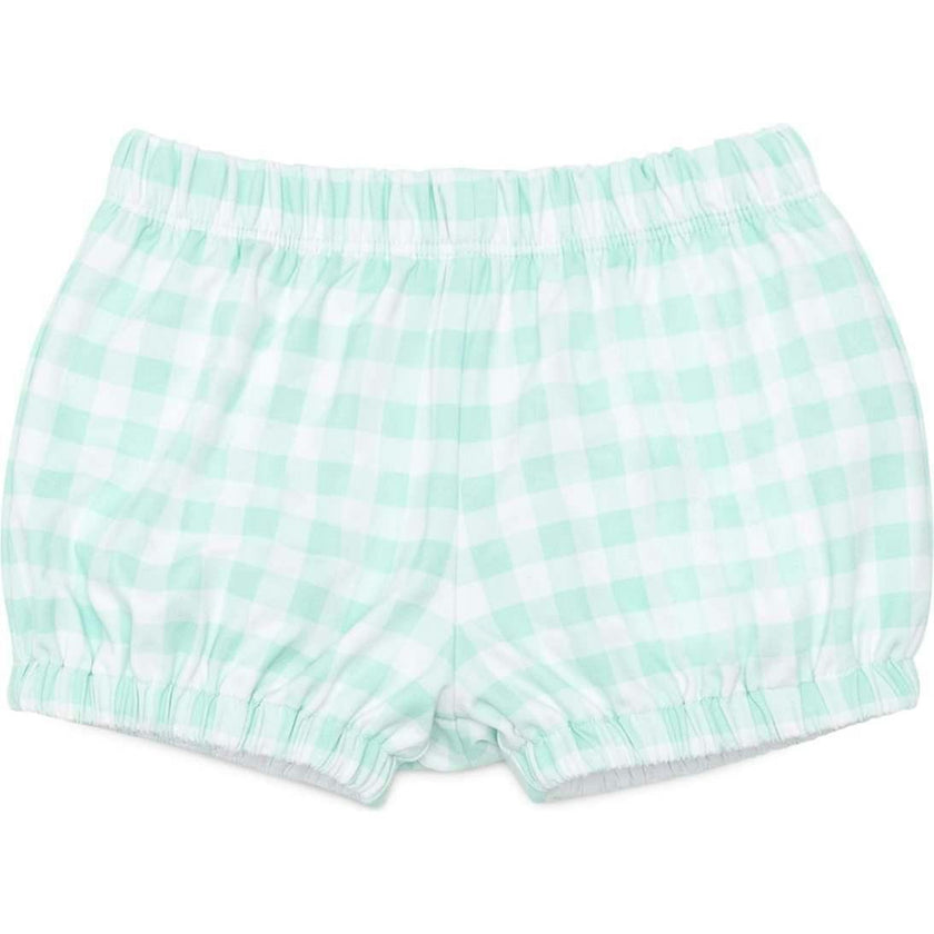 Swim Shorties in Harbour Breeze Gingham