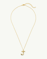 Monogram Necklace in Gold