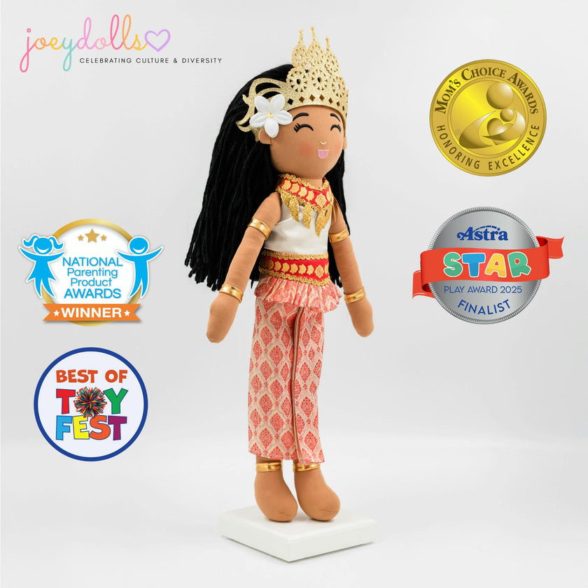 Cambodian 'Soriya' Cultural Doll