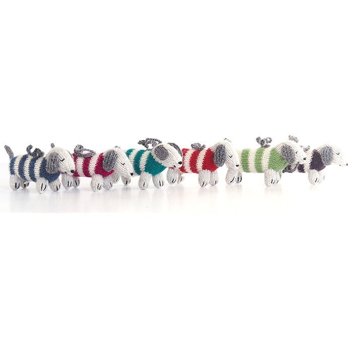 Set of 6 Holiday Ornaments