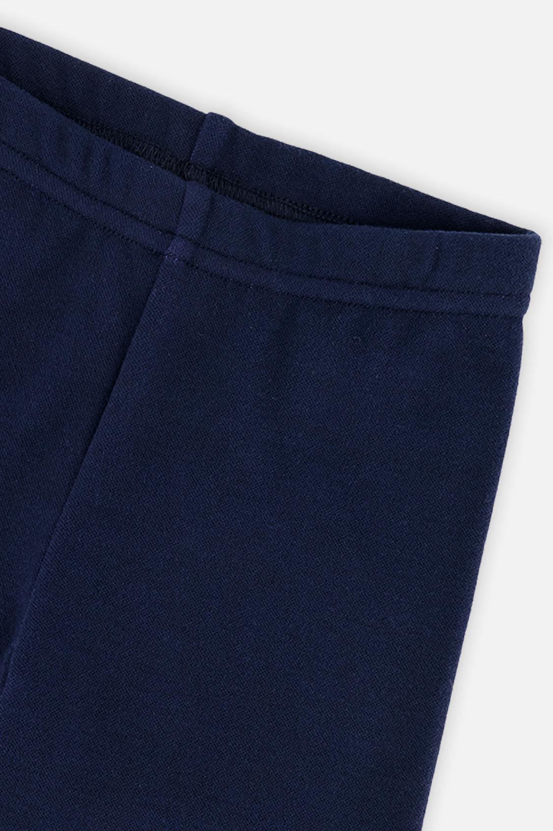 Baby Leggings Royal Blue And Pink