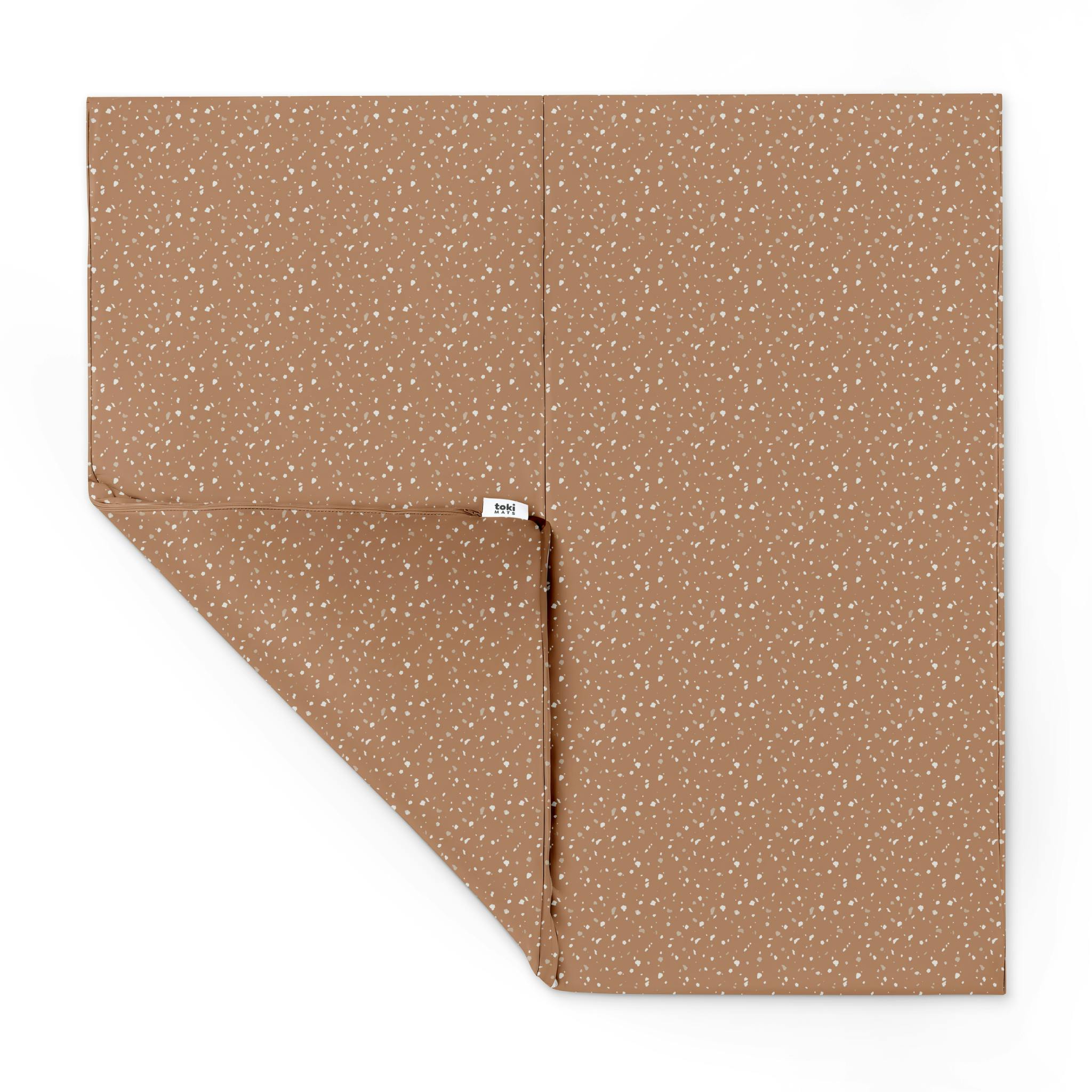 Terrazzo Clay Vegan Leather Mat