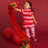 Recycled Cotton Stripes Kid Tank Dress