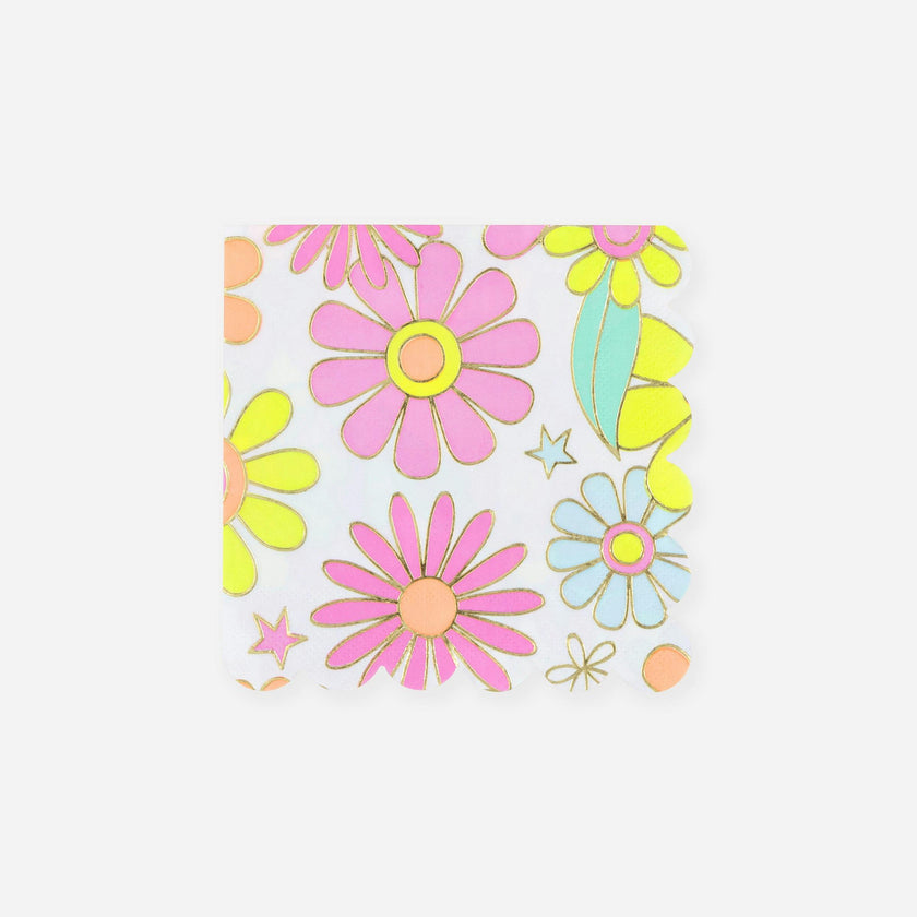 Flower Power Small Napkins