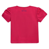 Pink Raspberry Unicorn Applique T-Shirt