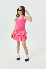 Harlow Lipstick Ribbed Heart Tank