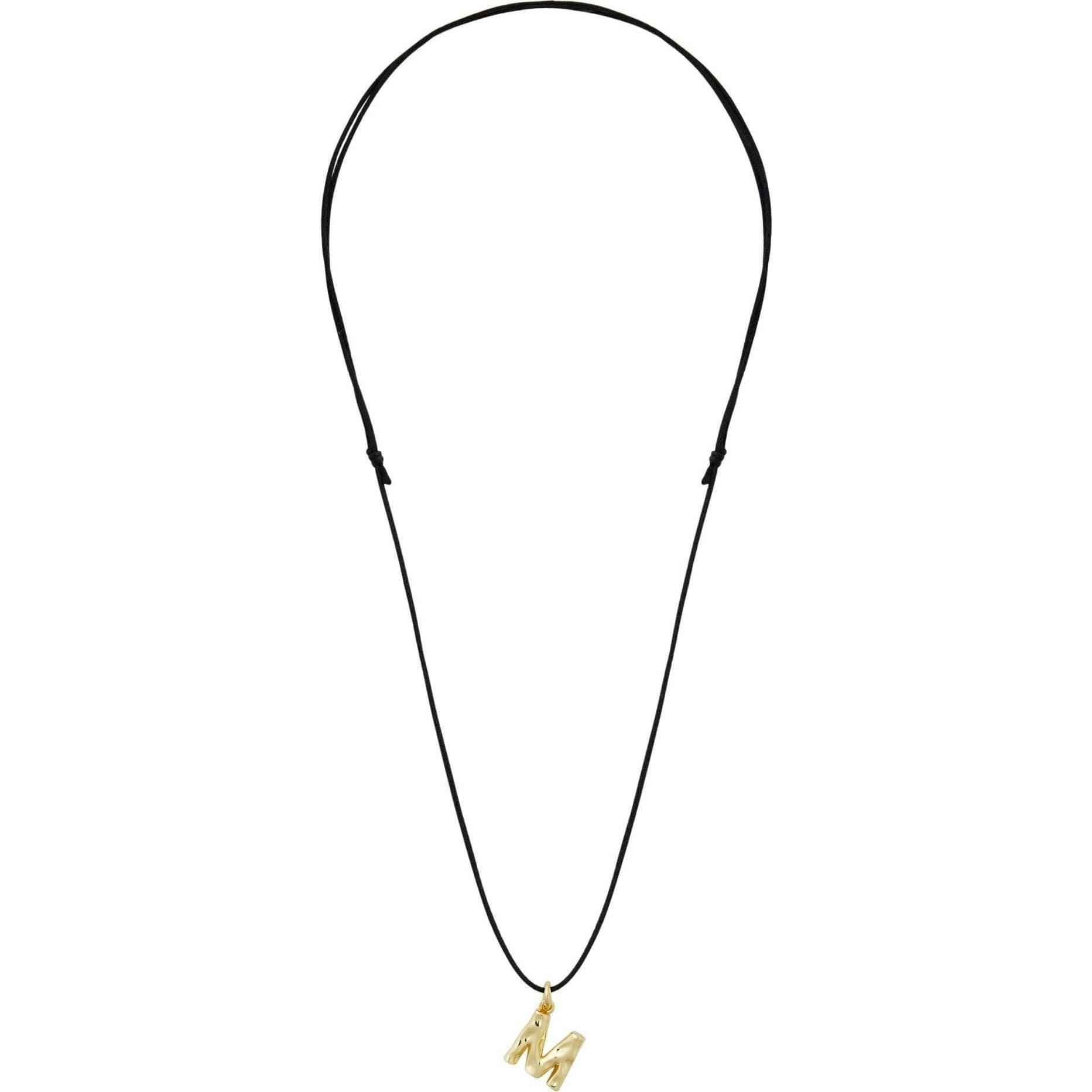 Monogram Necklace in Gold