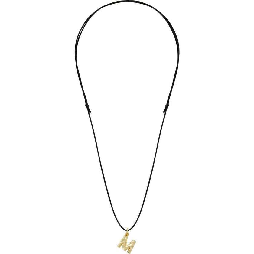 Monogram Necklace in Gold
