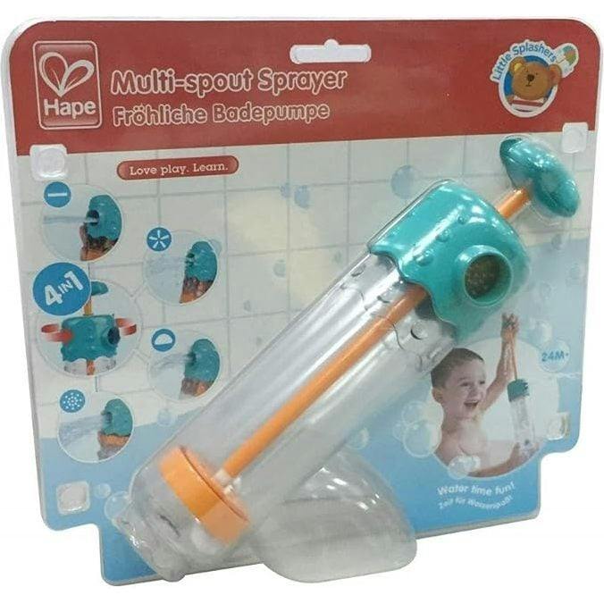 Hape: Multi-Spout Sprayer&nbsp;- Plastic Pump Bath Toy