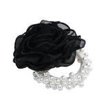Pearl Petal Scrunchie set