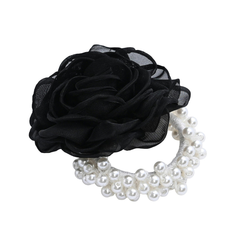 Pearl Petal Scrunchie set