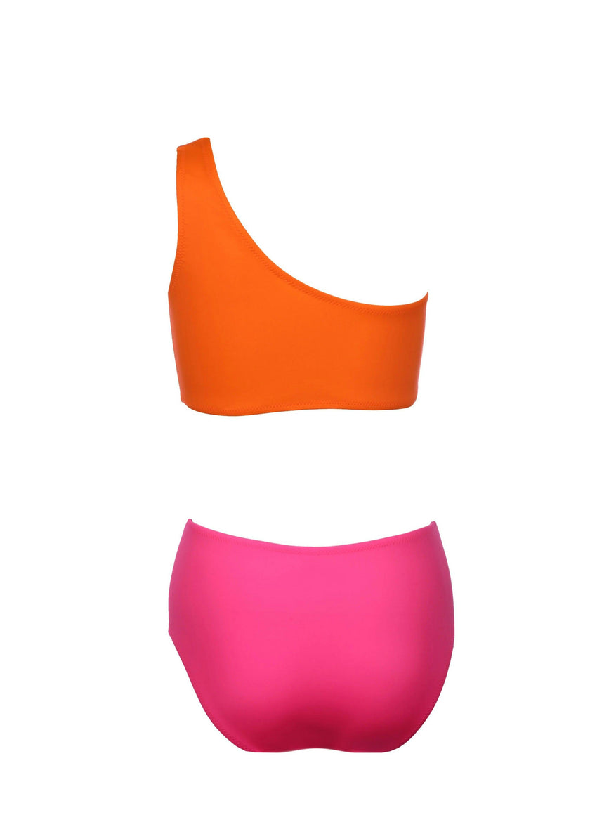 Fuji One-Shoulder One-Piece Swimsuit