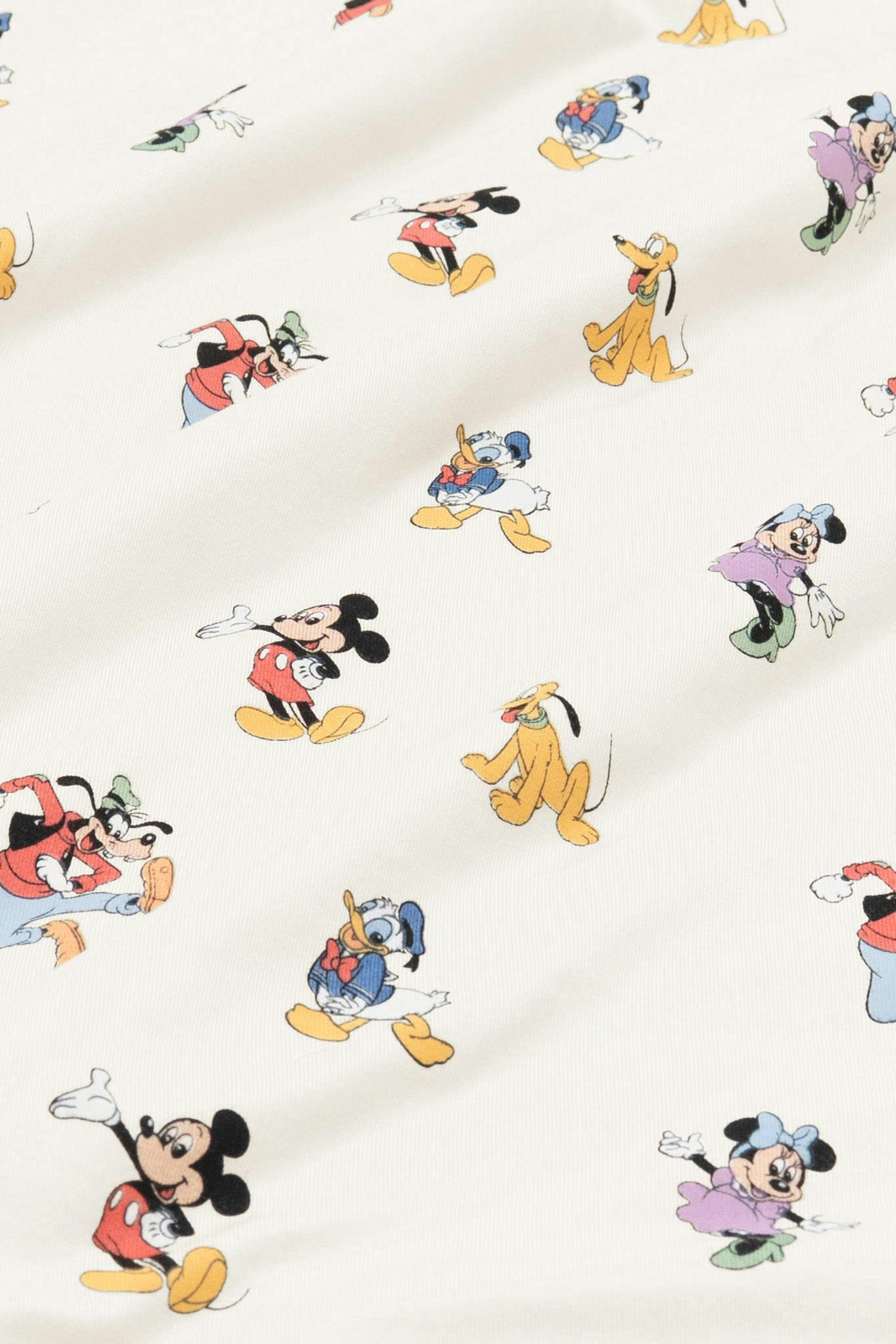 Flutter Sleeve Romper in Mickey Mouse and Friends
