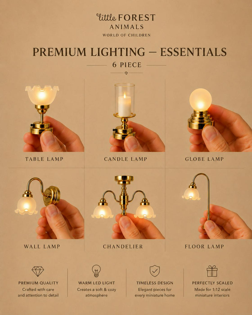 Little Forest Animals · Premium Lighting — Essentials
