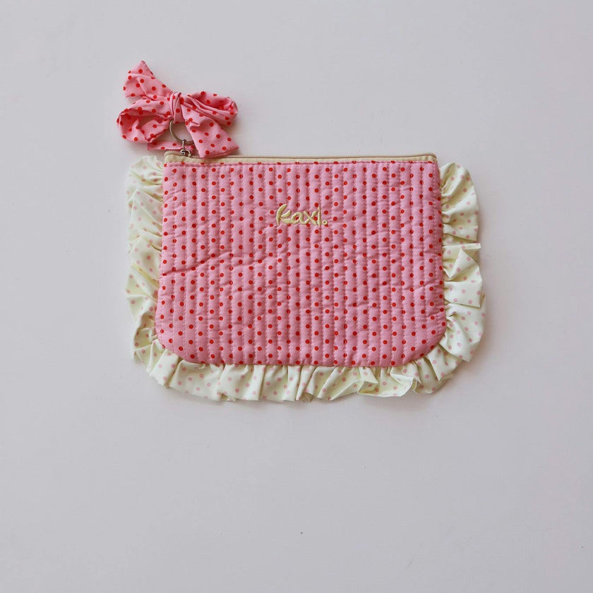 POLKA DOT COSMETIC BAG