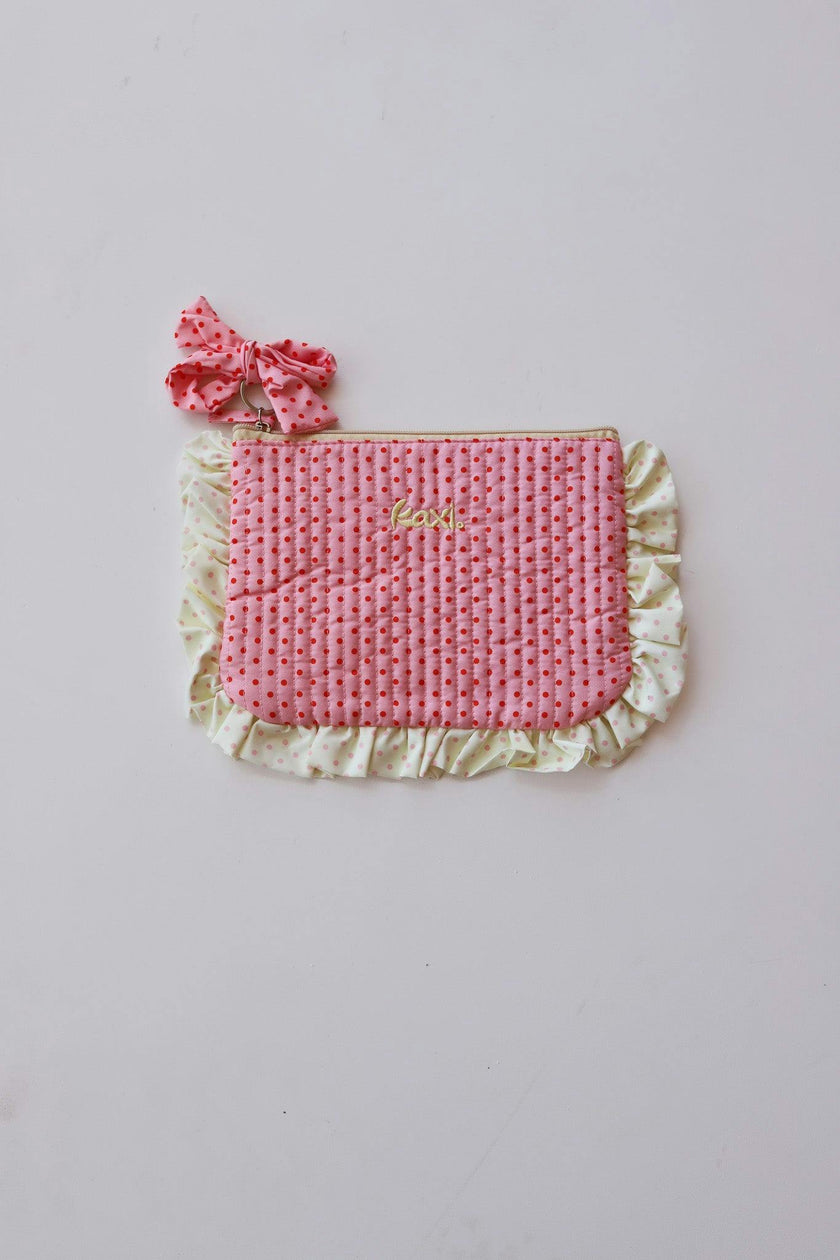 POLKA DOT COSMETIC BAG