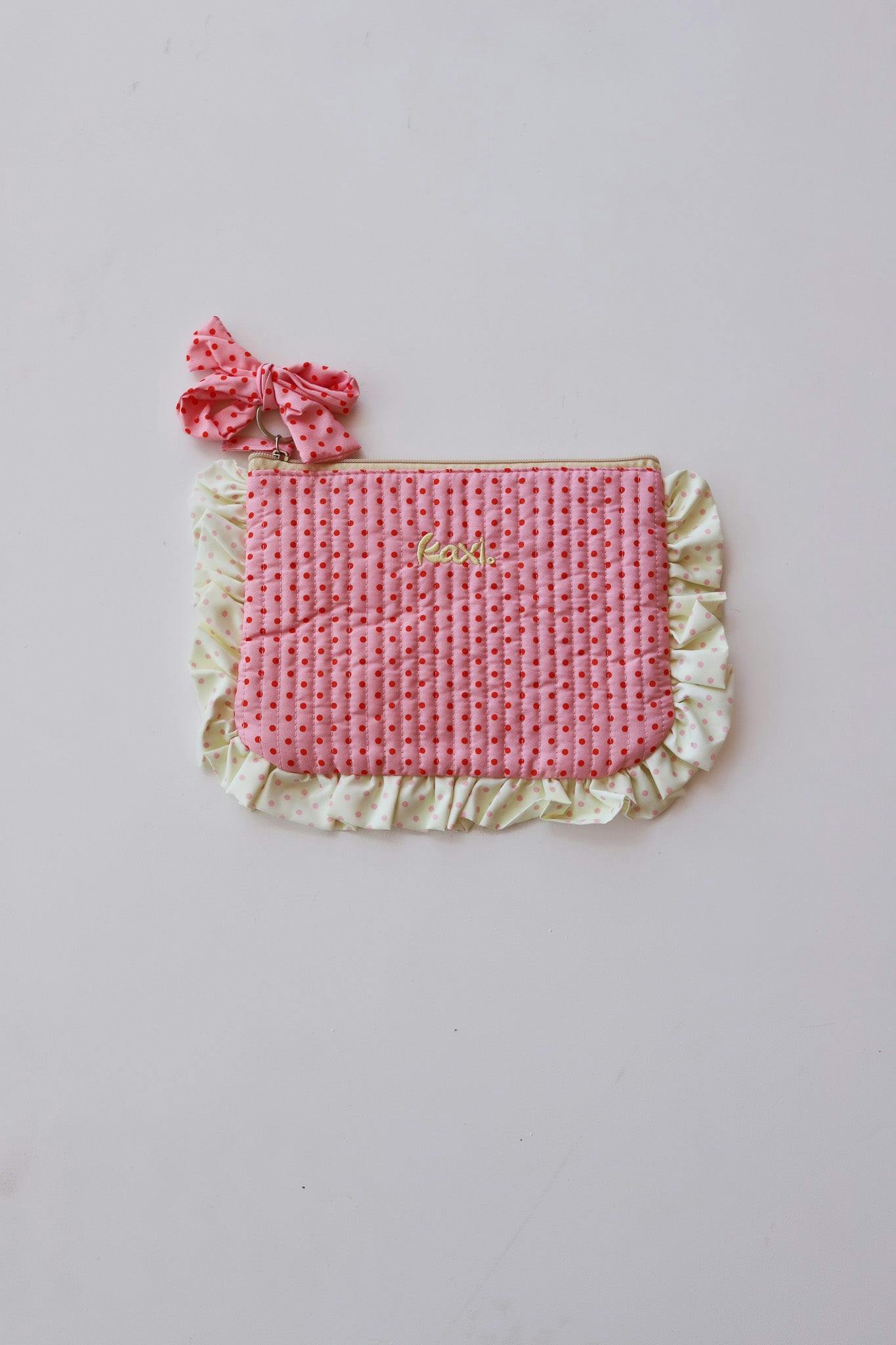 POLKA DOT COSMETIC BAG