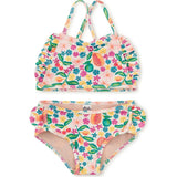 Ruffle Two-Piece Swim Set, Multi