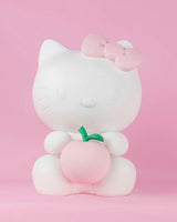 Hello Kitty APPLE Matt White with Pastel Pink Apple 10in
