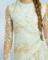 Rayne Embroidered Mini Dress