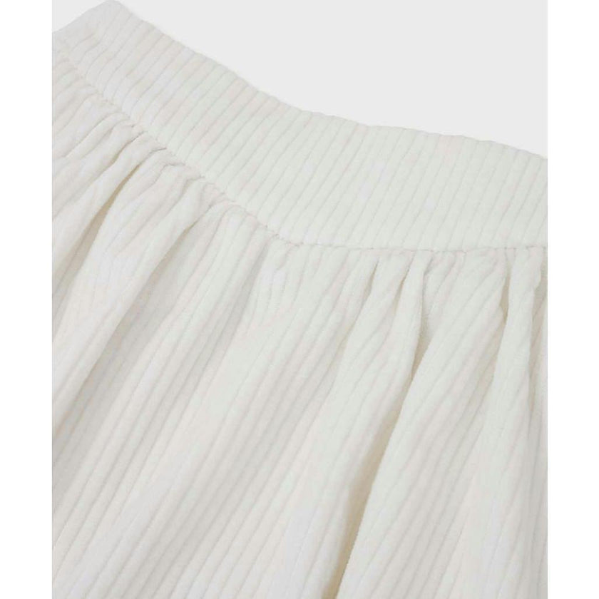 Corduroy Balloon Skirt