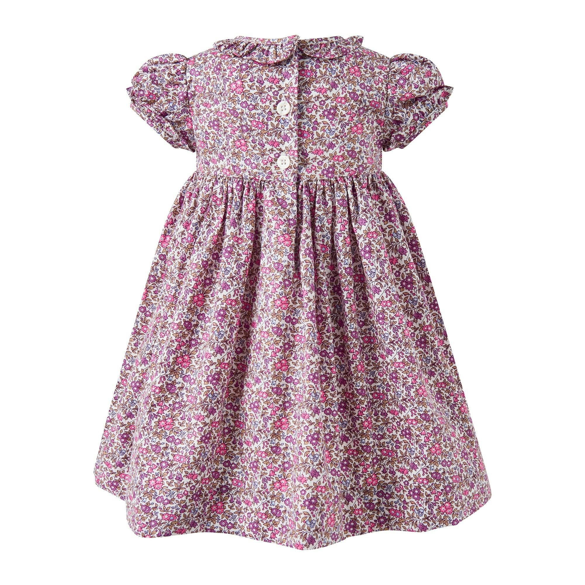 Floral Smocked Dress and Bloomers